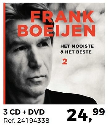 Aanbiedingen 3 cd + dvd frank boeijen - Huismerk - Supra Bazar - Geldig van 02/05/2017 tot 30/05/2017 bij Supra Bazar