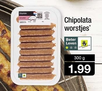 Aanbiedingen Chipolata worstjes - Huismerk - Aldi - Geldig van 01/05/2017 tot 06/05/2017 bij Aldi