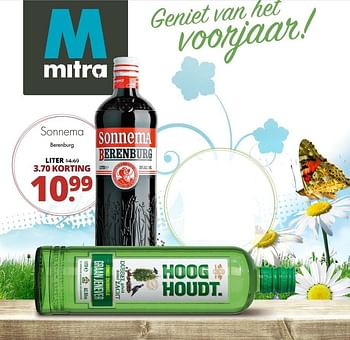 Aanbiedingen Sonnema berenburg - Sonnema - Geldig van 24/04/2017 tot 06/05/2017 bij Mitra