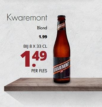 Aanbiedingen Kwaremont blond - Kwaremont - Geldig van 24/04/2017 tot 06/05/2017 bij Mitra