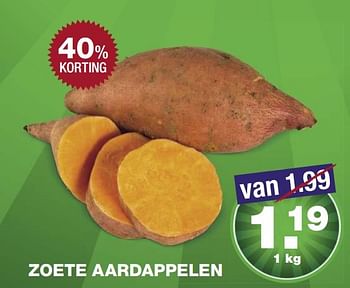 Aanbiedingen Zoete aardappelen - Huismerk - Aldi - Geldig van 01/05/2017 tot 06/05/2017 bij Aldi