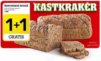 Aanbiedingen Boerenland brood - Huismerk - Em-té - Geldig van 30/04/2017 tot 06/05/2017 bij Em-té