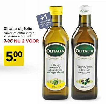 Aanbiedingen Olitalia olijfolie - Olitalia - Geldig van 30/04/2017 tot 06/05/2017 bij Em-té