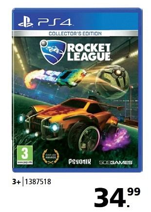 Aanbiedingen Rocket league - 505 Games - Geldig van 17/04/2017 tot 07/05/2017 bij Intertoys