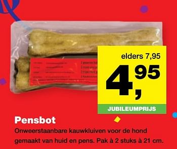 Aanbiedingen Pensbot - Huismerk - Jumper - Geldig van 24/04/2017 tot 07/05/2017 bij Jumper