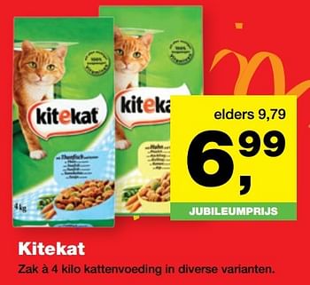 Aanbiedingen Kitekat - Kitekat - Geldig van 24/04/2017 tot 07/05/2017 bij Jumper