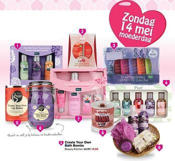Aanbiedingen Create your own bath bombs beauty kitchen - Beauty Kitchen - Geldig van 18/04/2017 tot 07/05/2017 bij Holland & Barrett
