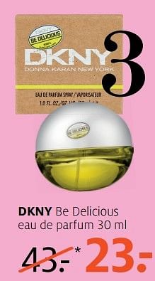 Aanbiedingen Dkny be delicious eau de parfum - DKNY - Geldig van 24/04/2017 tot 07/05/2017 bij Etos