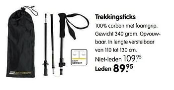 Aanbiedingen Trekkingsticks - Huismerk - ANWB - Geldig van 24/04/2017 tot 07/05/2017 bij ANWB