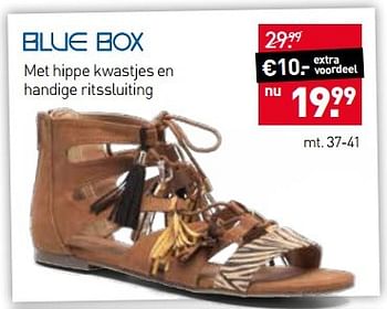 Aanbiedingen Schoenen - Blue-Box - Geldig van 24/04/2017 tot 07/05/2017 bij Scapino