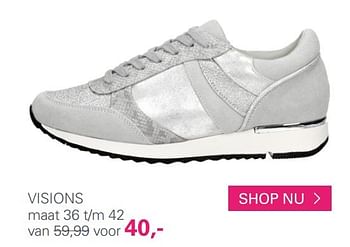 Aanbiedingen Schoenen - Visions  - Geldig van 28/04/2017 tot 07/05/2017 bij Schuurman Schoenen