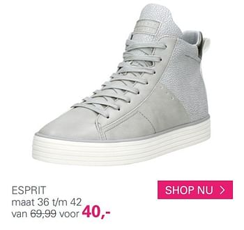 Aanbiedingen Schoenen - Esprit - Geldig van 28/04/2017 tot 07/05/2017 bij Schuurman Schoenen