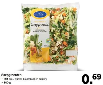 Aanbiedingen Soepgroenten - Saladinettes - Geldig van 30/04/2017 tot 07/05/2017 bij Lidl