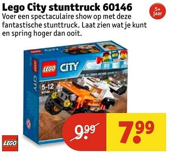 Aanbiedingen Lego city stunttruck 60146 - Lego - Geldig van 25/04/2017 tot 07/05/2017 bij Kruidvat
