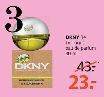Aanbiedingen Dkny be delicious eau de parfum - DKNY - Geldig van 01/05/2017 tot 07/05/2017 bij Etos