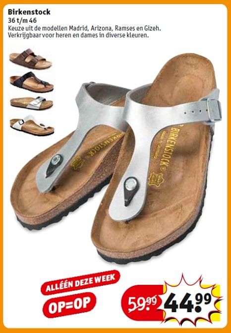 Kruidvat birkenstock online aanbieding