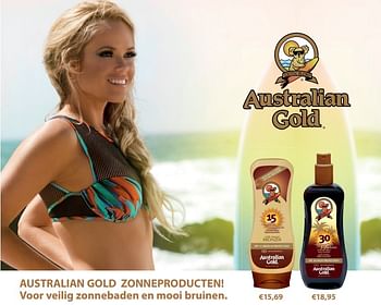 Aanbiedingen Australian gold - Australian Gold - Geldig van 01/05/2017 tot 07/05/2017 bij Etos