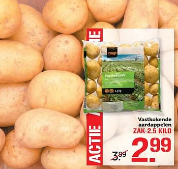 Aanbiedingen Vastkokende aardappelen - Huismerk - Coop - Geldig van 01/05/2017 tot 07/05/2017 bij Coop