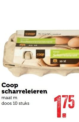Aanbiedingen Coop scharreleieren - Huismerk - Coop - Geldig van 01/05/2017 tot 07/05/2017 bij Coop