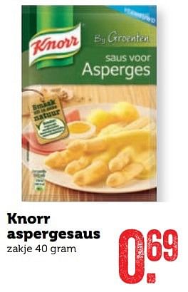 Aanbiedingen Knorr aspergesaus - Knorr - Geldig van 01/05/2017 tot 07/05/2017 bij Coop