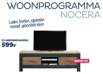 Aanbiedingen Tv-dressoir nocera - Huismerk - INhouse - Geldig van 28/04/2017 tot 15/05/2017 bij INhouse