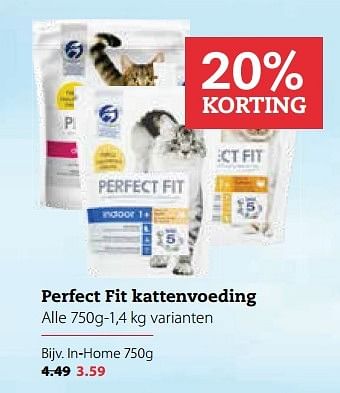 Aanbiedingen Perfect fit kattenvoeding - Perfect Fit  - Geldig van 01/05/2017 tot 14/05/2017 bij Boerenbond