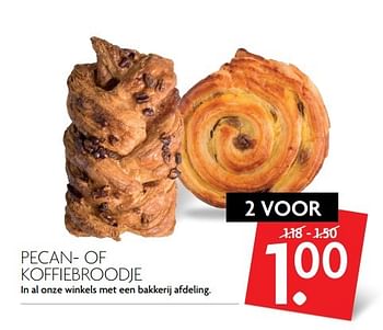 Aanbiedingen Pecan- of koffiebroodje - Huismerk - Deka Markt - Geldig van 30/04/2017 tot 06/05/2017 bij Deka Markt