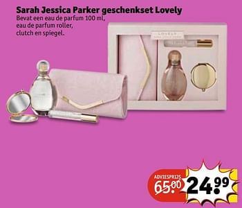 Aanbiedingen Sarah jessica parker geschenkset lovely - Sarah Jessica Parker - Geldig van 02/05/2017 tot 07/05/2017 bij Kruidvat