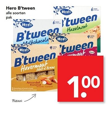 Aanbiedingen Hero b`tween - Hero B'tween - Geldig van 01/05/2017 tot 07/05/2017 bij Deen Supermarkten