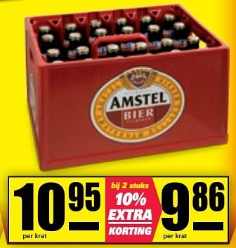 Aanbiedingen Amstel bier - Amstel - Geldig van 01/05/2017 tot 07/05/2017 bij Nettorama