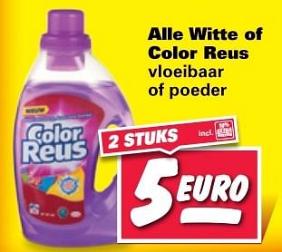Aanbiedingen Alle witte of color reus - Witte reus - Geldig van 01/05/2017 tot 07/05/2017 bij Nettorama