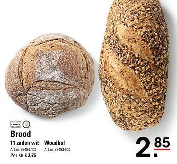 Aanbiedingen Brood - Lamber - Geldig van 20/04/2017 tot 08/05/2017 bij Sligro