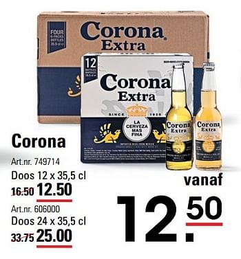 Aanbiedingen Corona - Corona Extra - Geldig van 20/04/2017 tot 08/05/2017 bij Sligro