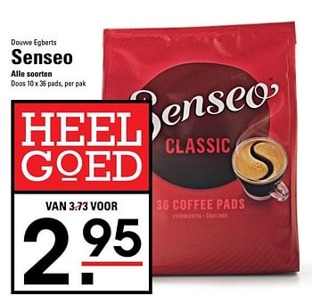 Aanbiedingen Senseo - Douwe Egberts - Geldig van 20/04/2017 tot 08/05/2017 bij Sligro