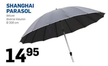 Aanbiedingen Shanghai parasol deluxe - Huismerk - Action - Geldig van 04/05/2017 tot 09/05/2017 bij Action