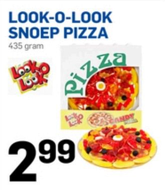 Aanbiedingen Look-o-look snoep pizza - Look-O-Look - Geldig van 04/05/2017 tot 09/05/2017 bij Action