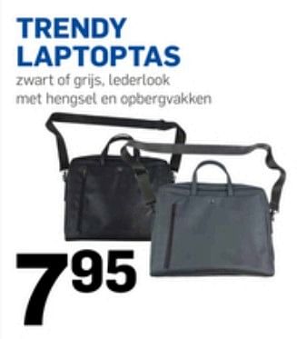 Aanbiedingen Trendy laptoptas - Huismerk - Action - Geldig van 04/05/2017 tot 09/05/2017 bij Action