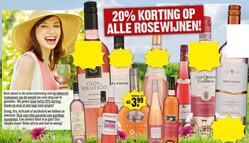 Aanbiedingen Matteus - Rosé wijnen - Geldig van 07/05/2017 tot 13/05/2017 bij Dirk III