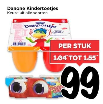 Aanbiedingen Danone kindertoetjes - Danone - Geldig van 07/05/2017 tot 13/05/2017 bij Vomar