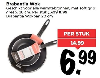 Aanbiedingen Brabantia wok - Brabantia - Geldig van 07/05/2017 tot 13/05/2017 bij Vomar