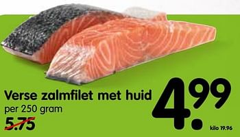 Aanbiedingen Verse zalmfilet met huid - Huismerk - Em-té - Geldig van 07/05/2017 tot 13/05/2017 bij Em-té