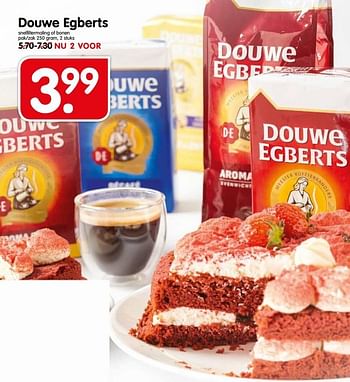 Aanbiedingen Douwe egberts snelfiltermaling of bonen - Douwe Egberts - Geldig van 07/05/2017 tot 13/05/2017 bij Em-té