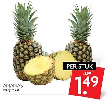 Aanbiedingen Ananas - Huismerk - Deka Markt - Geldig van 07/05/2017 tot 13/05/2017 bij Deka Markt