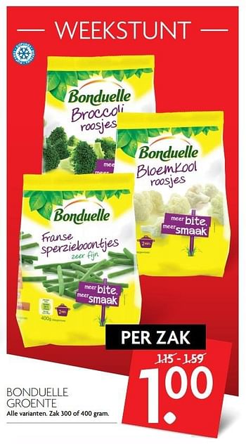 Aanbiedingen Bonduelle groente - Bonduelle - Geldig van 07/05/2017 tot 13/05/2017 bij Deka Markt