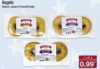 Aanbiedingen Bagels - De Afbakker - Geldig van 08/05/2017 tot 13/05/2017 bij Aldi