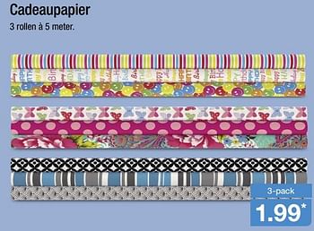 Aanbiedingen Cadeaupapier - Huismerk - Aldi - Geldig van 08/05/2017 tot 13/05/2017 bij Aldi