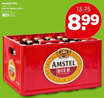 Aanbiedingen Amstel pils - Amstel - Geldig van 07/05/2017 tot 13/05/2017 bij Plus