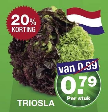 Aanbiedingen Triosla - Huismerk - Aldi - Geldig van 08/05/2017 tot 13/05/2017 bij Aldi