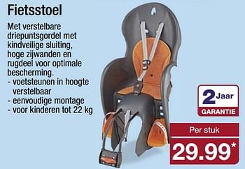 Aanbiedingen Fietsstoel - Huismerk - Aldi - Geldig van 08/05/2017 tot 13/05/2017 bij Aldi