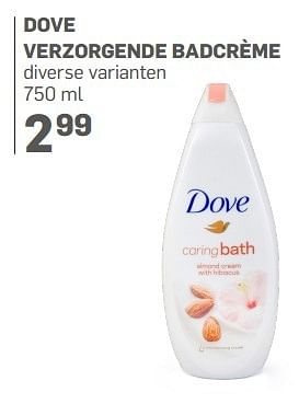 Aanbiedingen Dove verzorgende badcrème - Dove - Geldig van 21/04/2017 tot 14/05/2017 bij Action